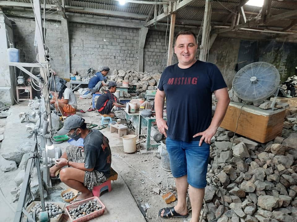 Stone workshop — Indonesia